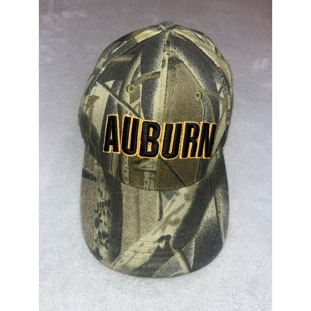 AUBURN University Camo Adjustable Hat NCAA College Tigers